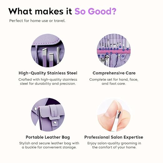 Trimsy 16-in-1 Nail Care Kit | Portable Grooming Set
