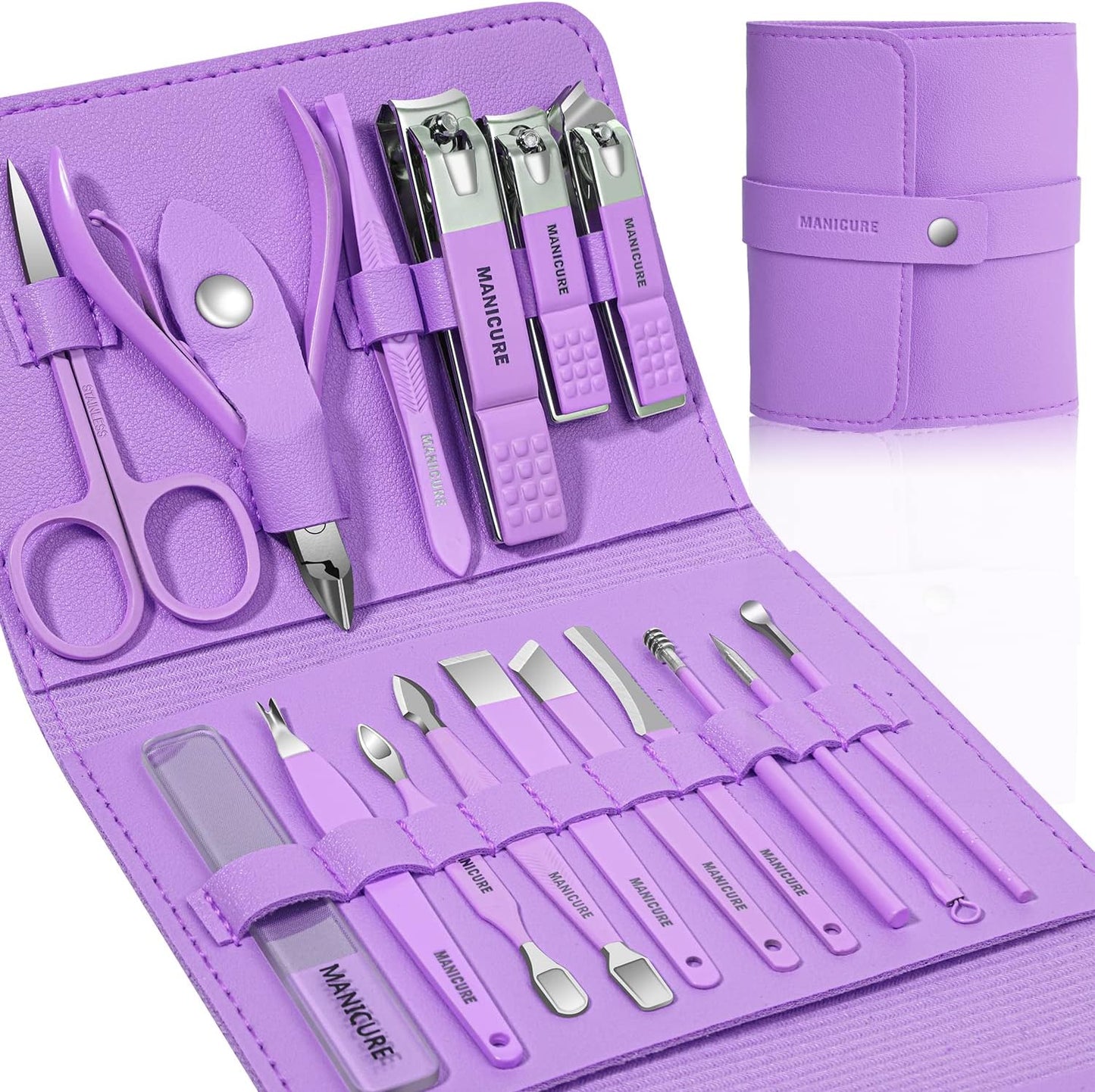 Trimsy 16-in-1 Nail Care Kit | Portable Grooming Set