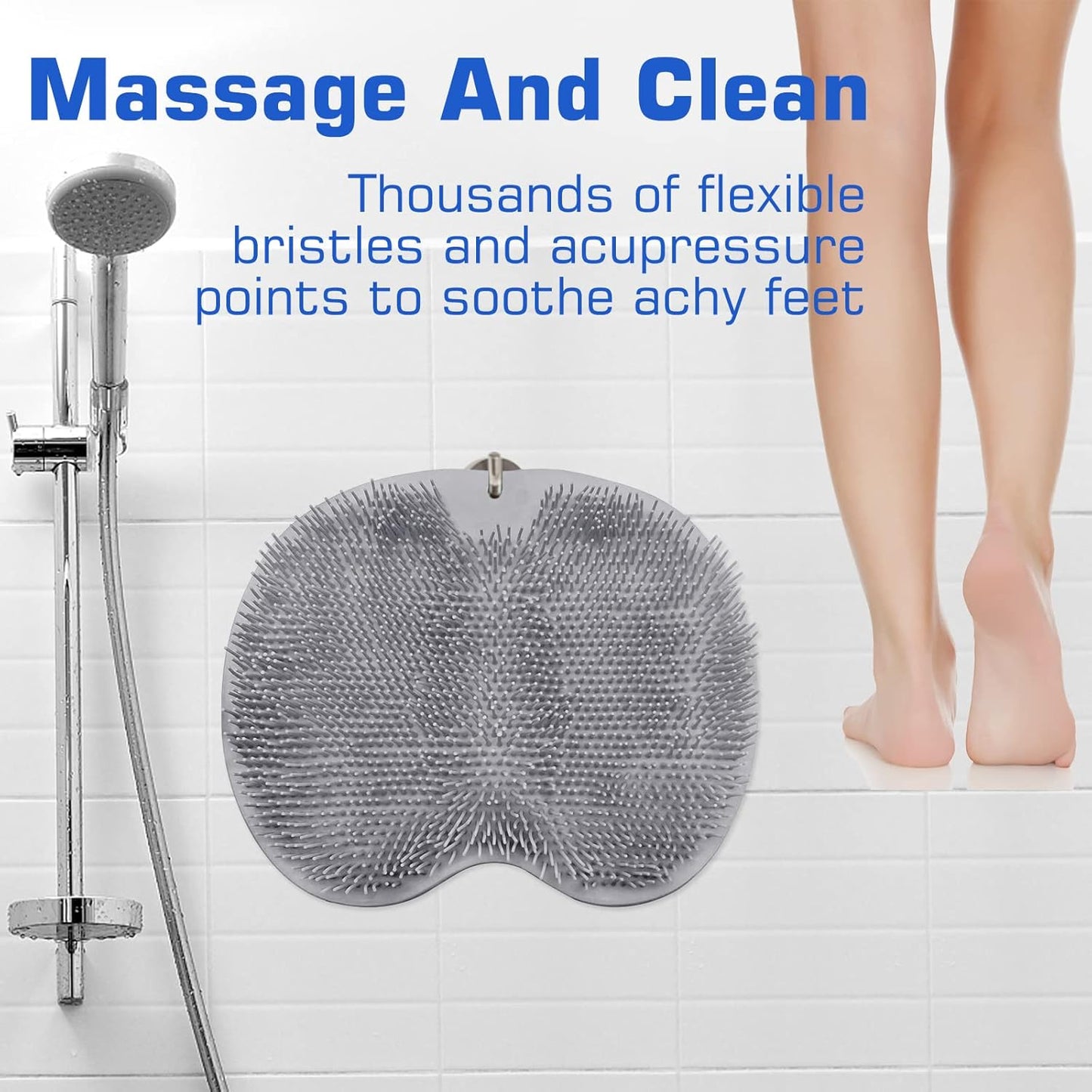 Shower Foot Scrubber Mat 🛁