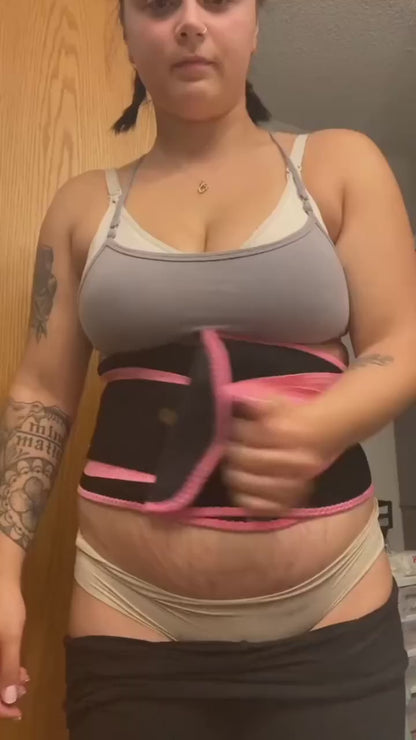🔥 Sweat Belt for Fast Fat Burn | Durable Sauna Waist Trainer